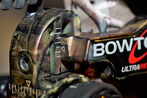 Maak een foto van de positie van je arrow rest. Top/bottom positie.