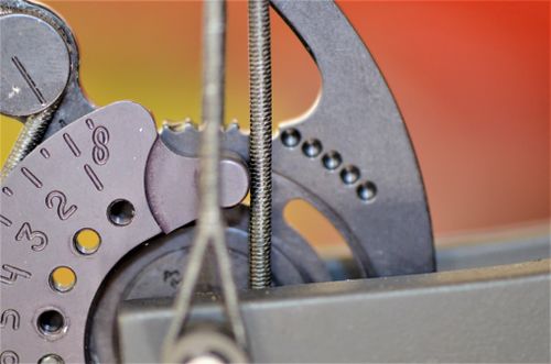 De timing van de onderste stop is ook nog goed. Je dient steeds beide stops goed te bekijken zodat je zeker niet te ver tuned.