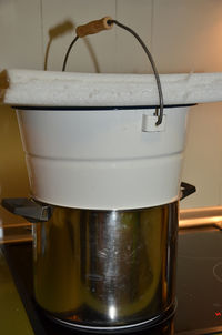 Laat de was langzaam afkoelen.