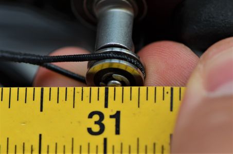 Bijna perfect 31". Bij het tunen ben ik hier gestopt.